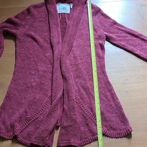 Angel of the North Linen Cardigan Size small - Picture 8 of 8